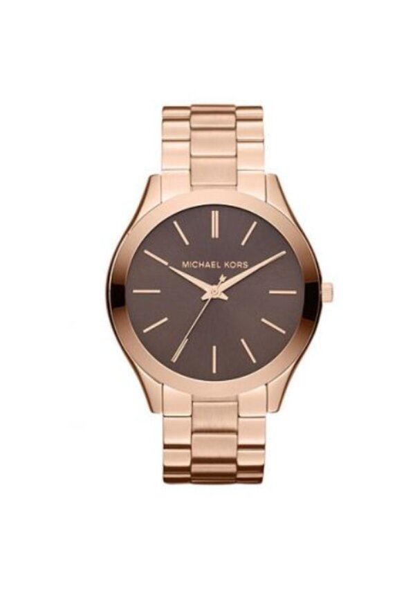 Michael Kors Slim Runway Lady Damenuhr roségold Edelstahl