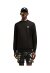 Moncler Logo Patch Cotton Sweatshirt Black