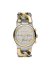 Michael Kors Twist Chain Lady Damenuhr silber gold Edelstahl