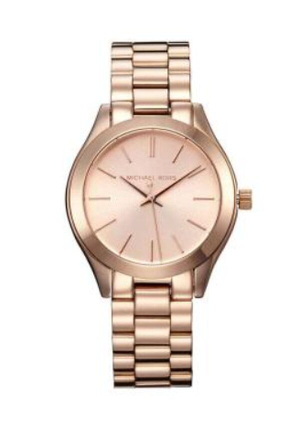 Michael Kors Slim Runway Lady Damenuhr roségold Edelstahl