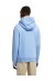 Moncler Logo Patch Cotton Hoodie Light Blue