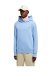 Moncler Logo Patch Cotton Hoodie Light Blue