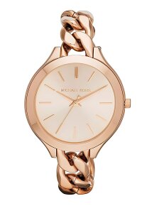 Michael Kors Slim Runway Lady Damenuhr roségold...