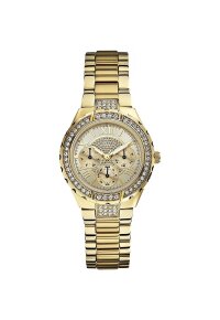 Guess Viva Damenuhr gold Edelstahl