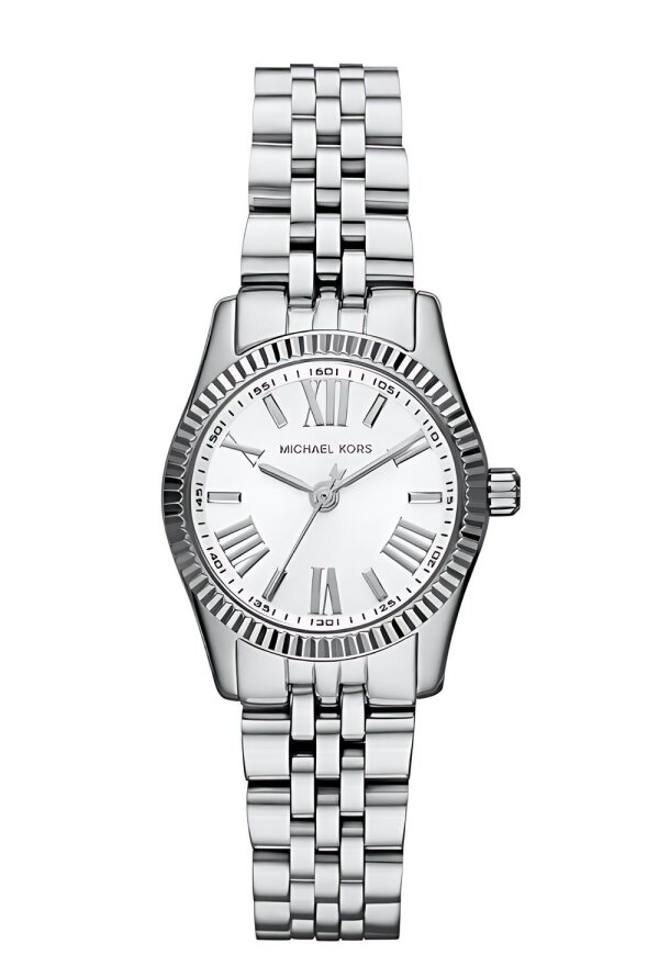 Michael Kors Lexington Lady Damenuhr silber Edelstahl