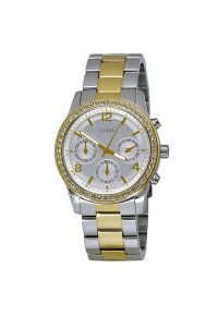 Guess Mini Spectrum Damenuhr gold silber Edelstahl