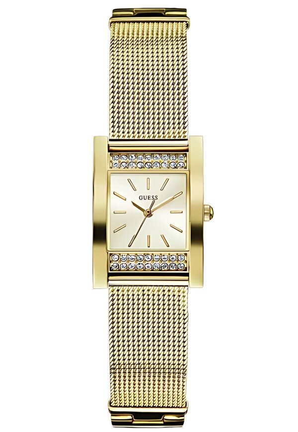 Guess Nouveau Damenuhr gold Edelstahl