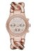 Michael Kors Runway Twist Lady Damenuhr Chronograph roségold Edelstahl