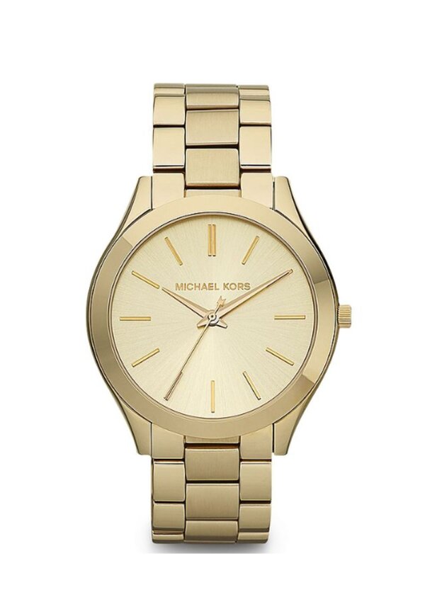 Michael Kors Slim Runway Lady Damenuhr gold Edelstahl