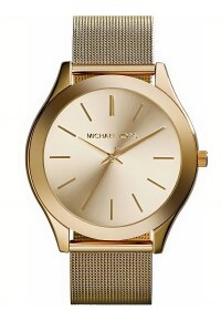 Michael Kors Slim Runway Lady Damenuhr gold Edelstahl