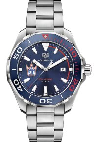 Tag Heuer Aquaracer Herrenuhr silber blau WAY101J.BA0746