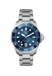 Tag Heuer Aquaracer Herrenuhr silber blau WAY211C.BA0928