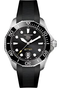 Tag Heuer Aquaracer Herrenuhr silber schwarz WAY211A.FT6151