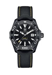 Tag Heuer Aquaracer Herrenuhr schwarz Titan WAY218A.FC6362