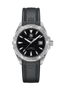 Tag Heuer Aquaracer Herrenuhr silber schwarz WAY2110.FT8021