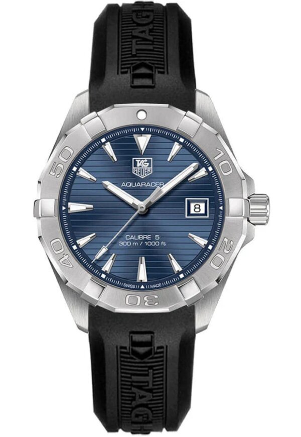 Tag Heuer Aquaracer 300M Herrenuhr silber blau WAY2112.FT8021
