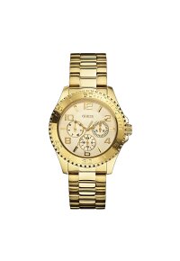 Guess  Damenuhr Chronograph gold