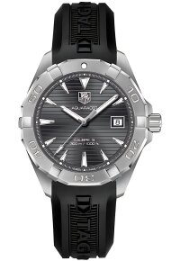Tag Heuer Aquaracer Herrenuhr silber schwarz WAY2113.FT8021