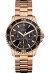 Guess Damenuhr Chronograph roségold schwarz