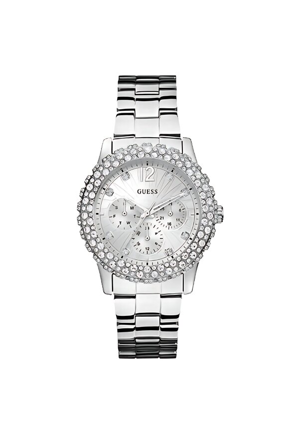 Guess Damneuhr aus Edelstahl W0335L1