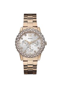 Guess Dazzler Damenuhr Chronograph roségold