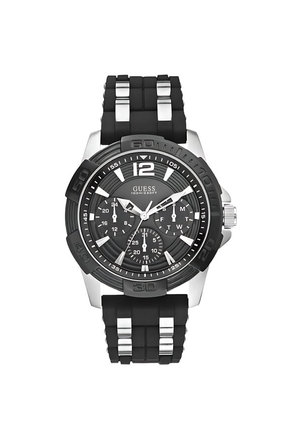 Guess Herrenuhr aus Edelstahl W0366G1