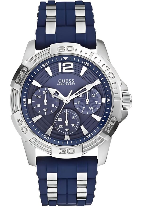 Guess Oasis Herrenuhr aus Edelstahl W0366G2