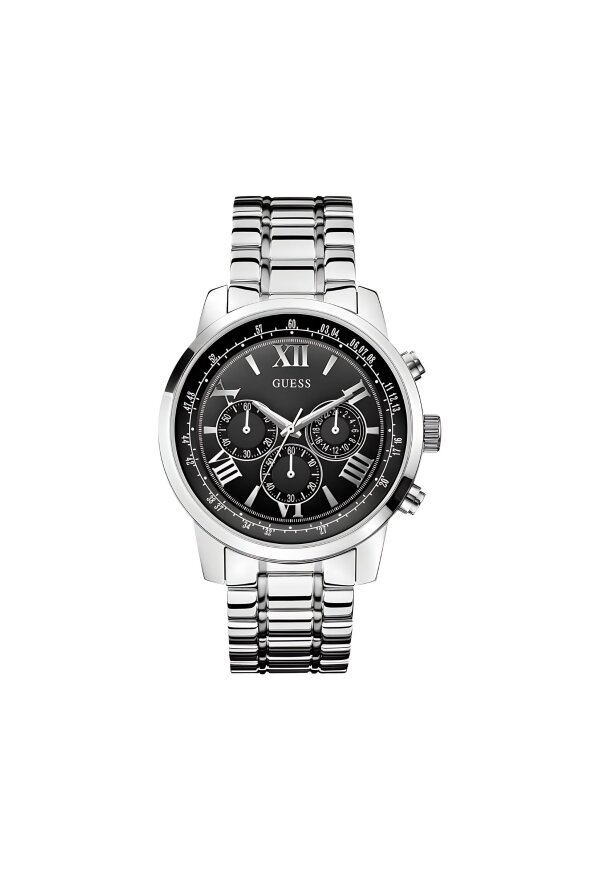Guess Horizon Herrenuhr aus Edelstahl W0379G1
