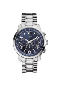 Guess Horizon Herrenuhr aus Edelstahl W0379G3