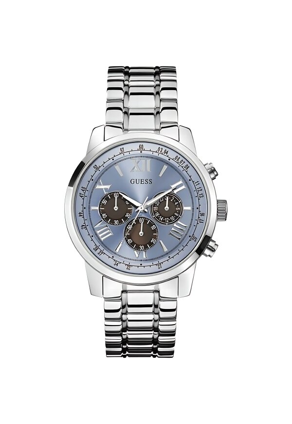 Guess Horizon Herrenuhr aus Edelstahl W0379G6
