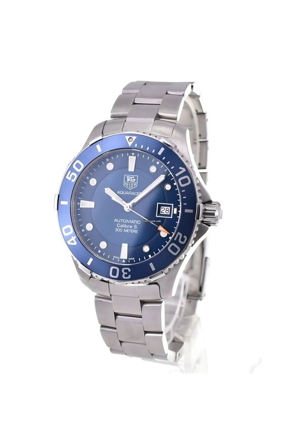 Tag Heuer Aquaracer Herrenuhr silber blau WAN2111.BA0822