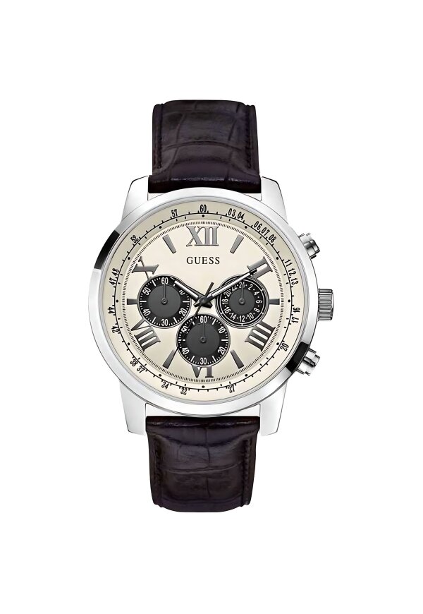 Guess Horizon Herrenuhr aus Edelstahl W0380G1