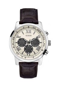 Guess Horizon Herrenuhr aus Edelstahl W0380G1