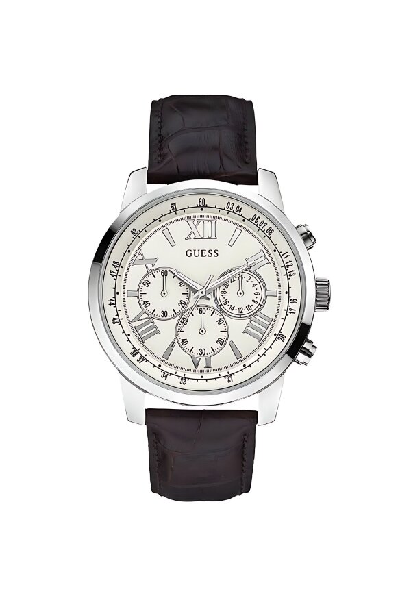 Guess Horizon Herrenuhr aus Edelstahl W0380G2