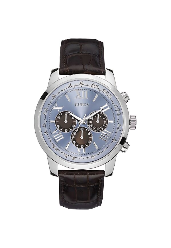 Guess Horizon Herrenuhr aus Edelstahl W0380G6