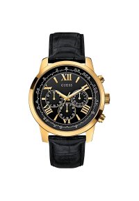 Guess Horizon Herrenuhr aus Edelstahl W0380G7