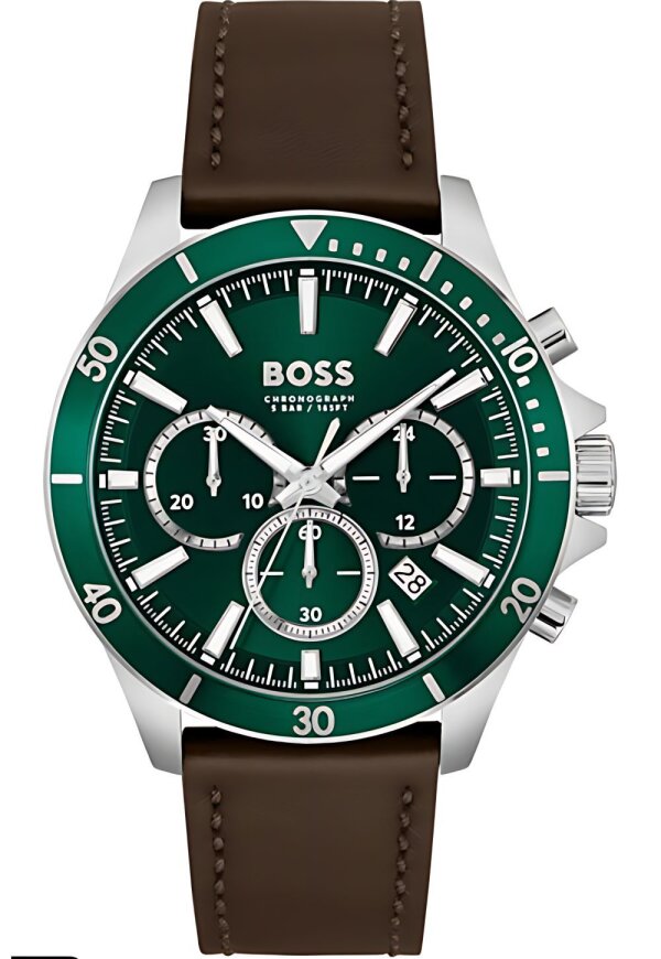 Hugo Boss Troper Herrenuhr aus Edelstahl Model HB1514098