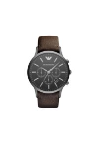Emporio Armani Sportivo Herrenuhr grau braun AR2462