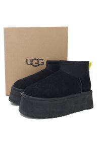 UGG Classic Mini Dipper Schwarz