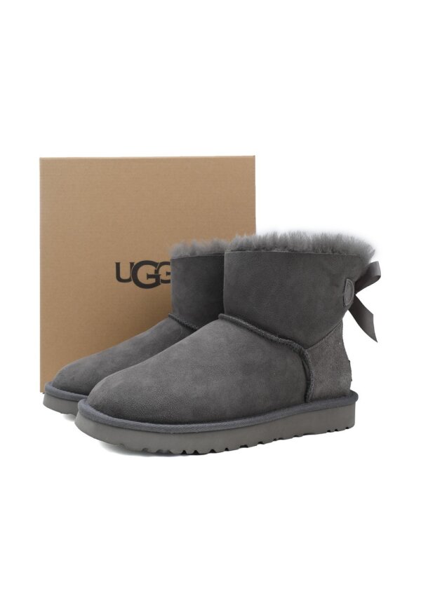 UGG Mini Bailey Bow Grau