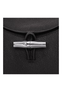 Longchamp Le Roseau S Hobo Bag Schwarz