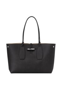 Longchamp Le Roseau L Tote Bag Schwarz