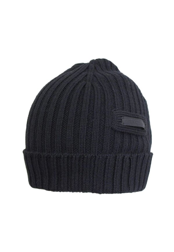Prada Strickmütze in Schwarz