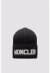 Moncler Mütze aus Wolle in Schwarz