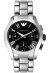 Emporio Armani Chronograph Damenuhr silber