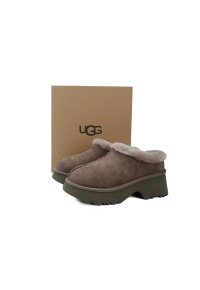 UGG Slipper in Graubraun mit Heel