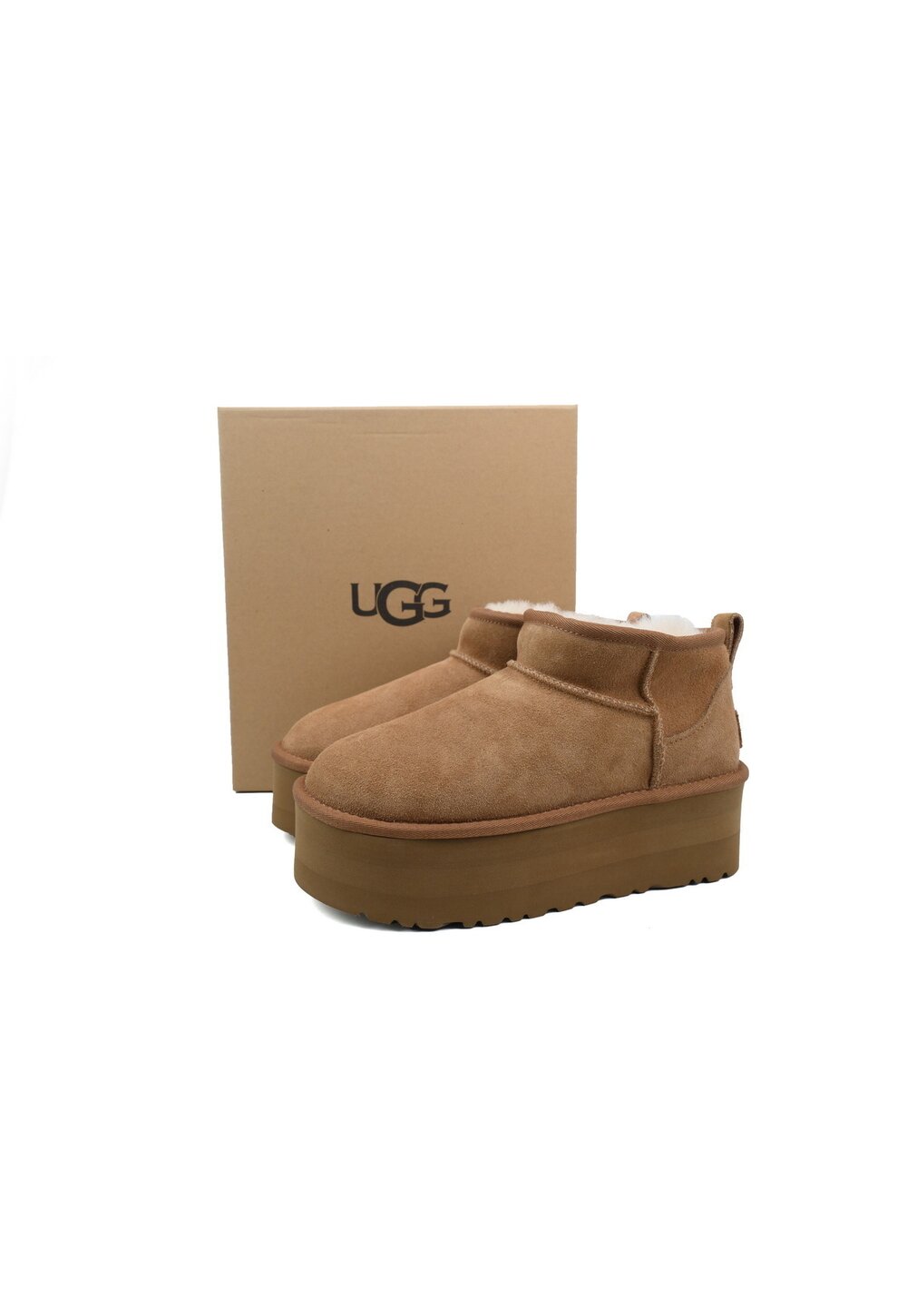 UGG Schneeschuh in Braun mit Heel EUR 39