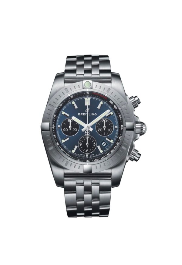 Breitling Chronomat 44 Armbanduhr in Silber