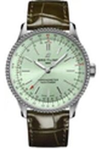 Breitling Navitimer 35 mit braunem Lederarmband