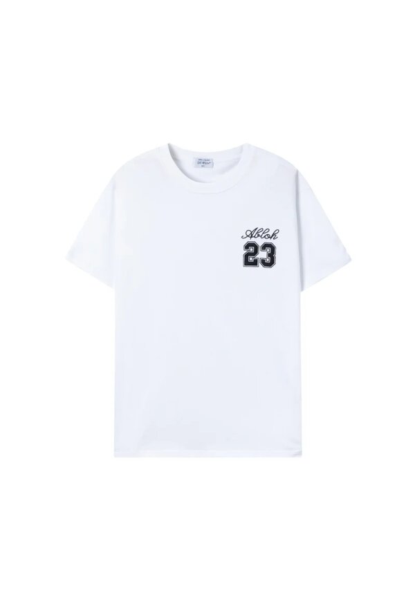 Off White Tattoo Arrow Jersey Shirt Herren weiß